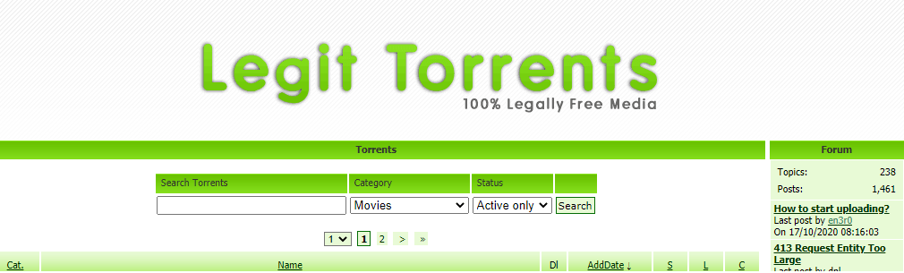 Legit Torrents