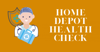 Home depot health check app explanation
