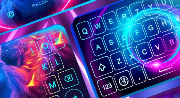 Neon LED Keyboard